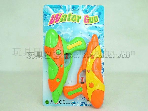 Solid color plate water gun