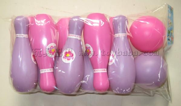 Small bowling barbie color