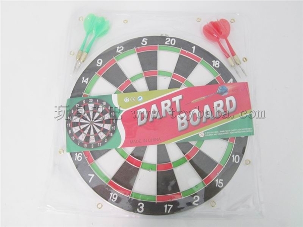 Paper dart board