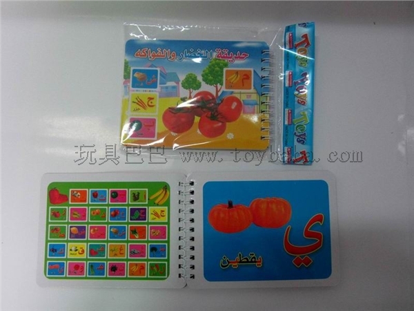 Vin series recognize literacy coil book (fruits and vegetables)