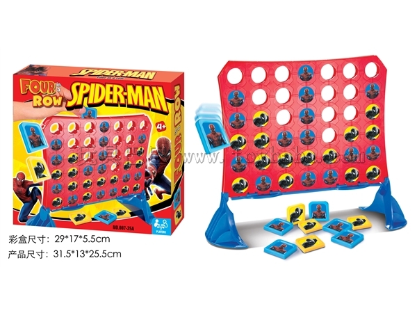 Four chess game spider man