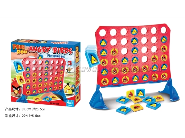 Four chess game angry birds