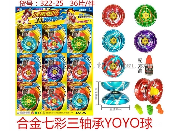 The yo-yo alloy bearing 1