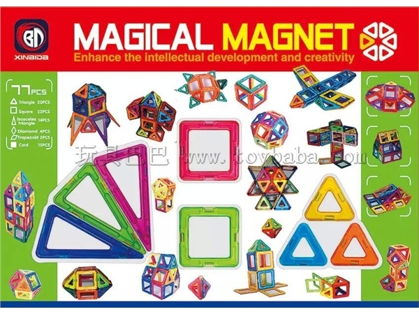 Intelligent magnetic slice (77 PCS)