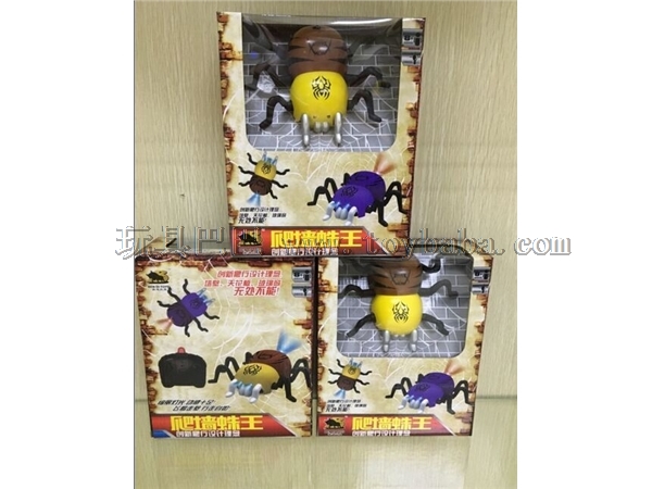 Five way remote control wall climbing spider with USB cable (Chinese flat)