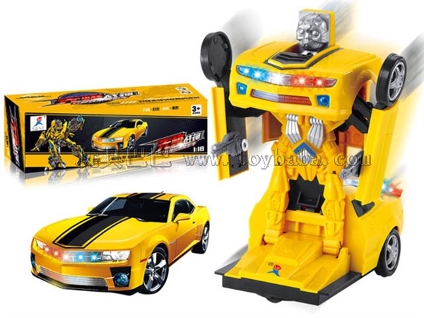 Electric universal deformation vehicle with light and music (Chinese)