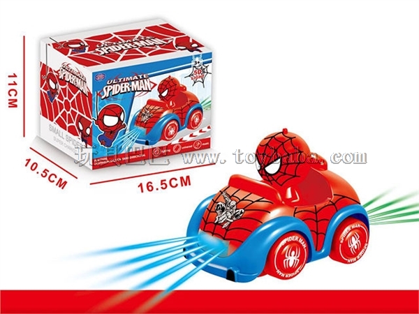 Electric universal 5D light spider man vehicle