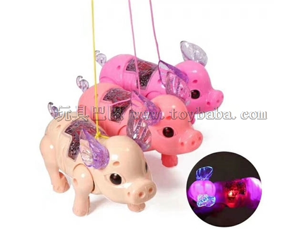 Electric rope pig