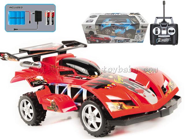 Four-way high-speed remote control cars ( including electricity ) 1:16