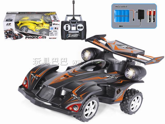 Four-way high-speed remote control cars ( including electricity ) 1:16