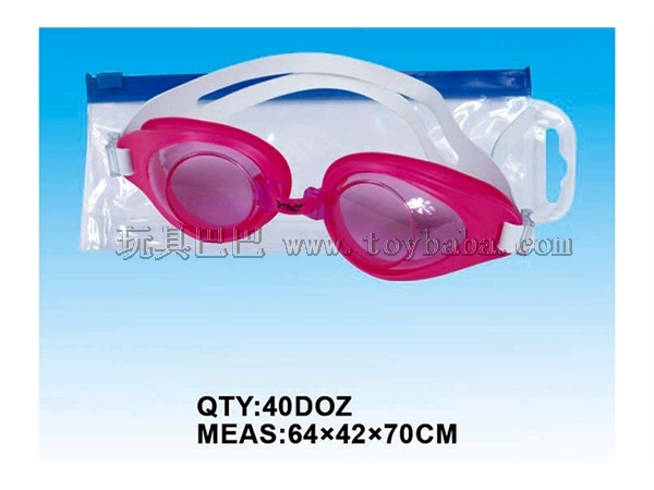 Silica gel with goggles goggles