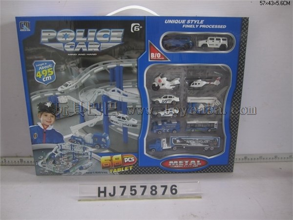 Electric urban rail car alloy suit (police series)