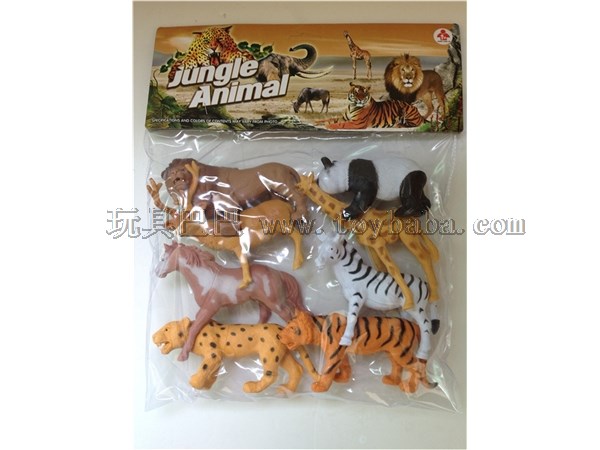 8 wild animal sets