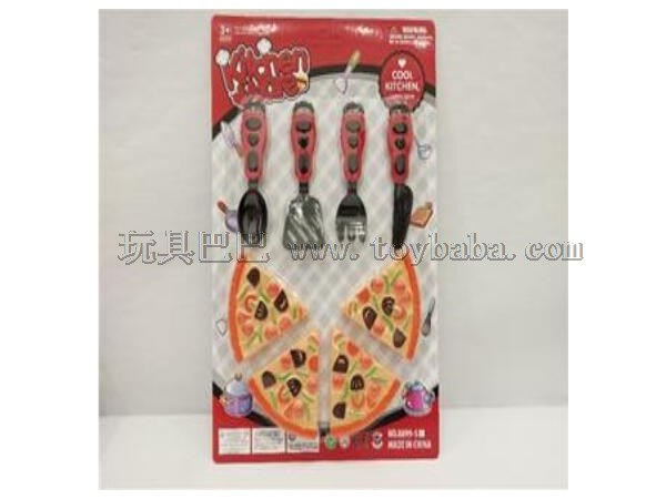 Tableware, kitchenware, food pizza suction plate set