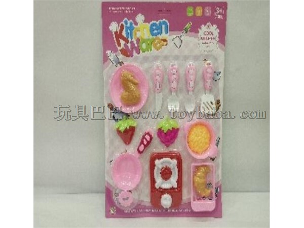 Family tableware, kitchenware, food suction plate set