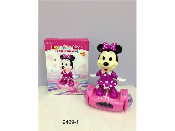 Electric balance station Minnie with light and music