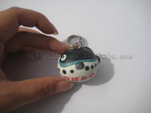 PU fugu key chain