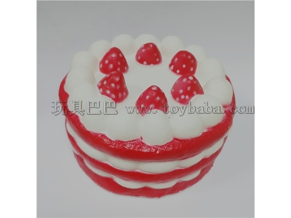 Pu strawberry cake