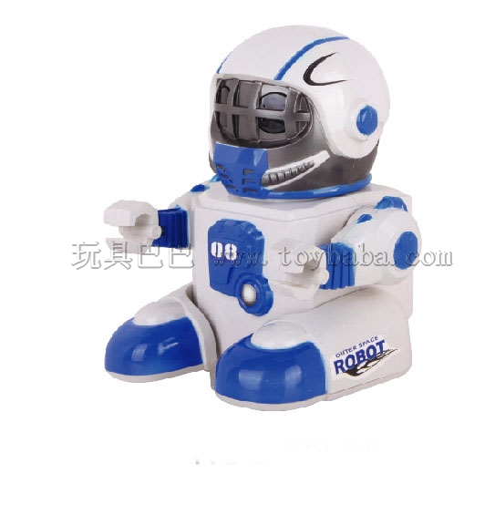 Remote control music flash multi-functional robot voice