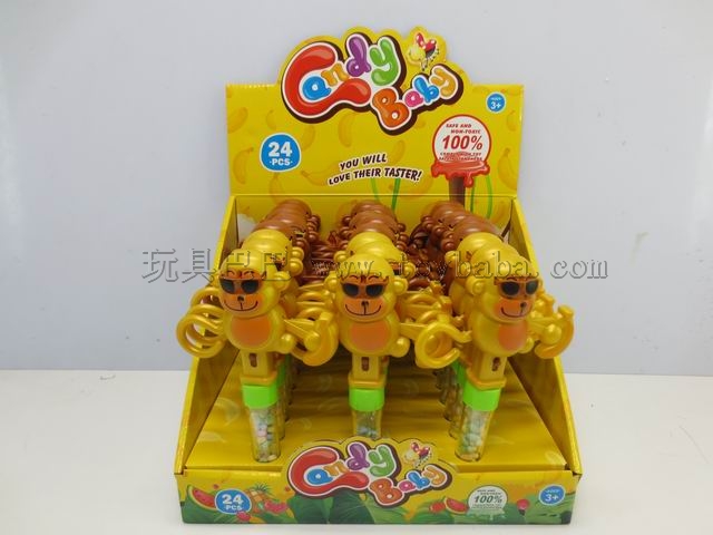 24 the monkey display box with sugar clap (including 8 g sugar)
