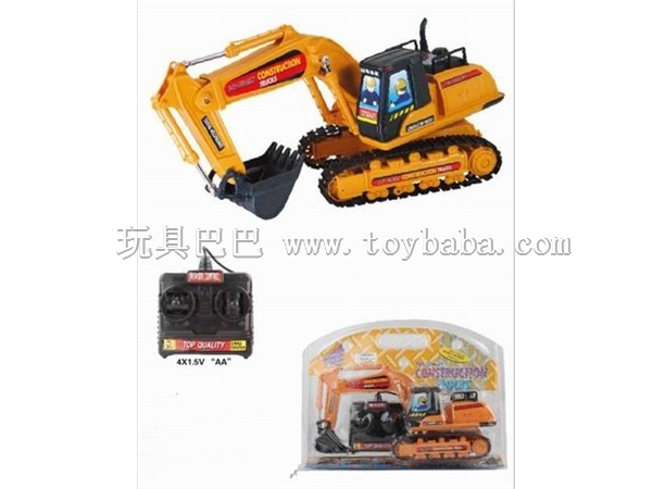 Double blister drive-by-wire excavator