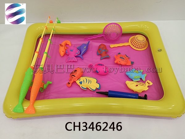 Children’s fun fishing Set Toy indoor and outdoor fishing combination set