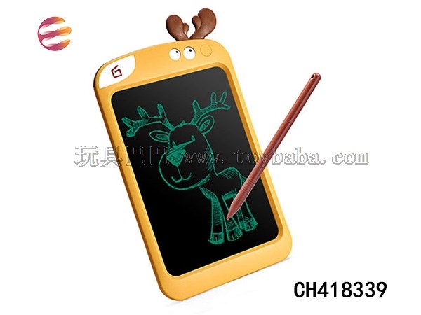 10.5-inch fawn LCD monochrome drawing board one click to clear the battery pack