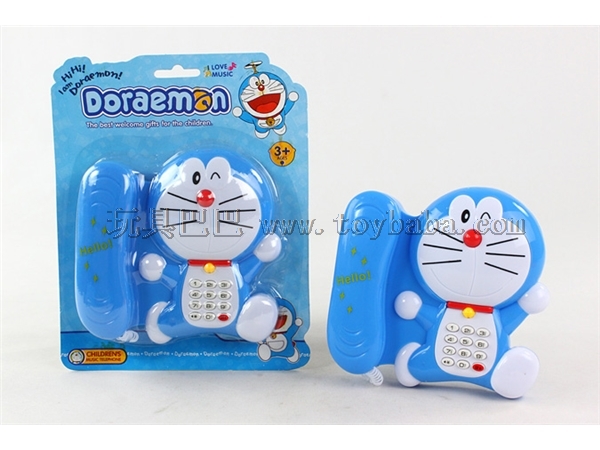 Doraemon music light telephone