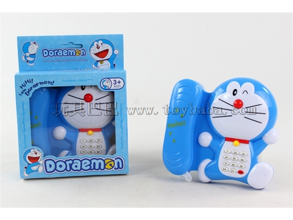 Doraemon music light telephone