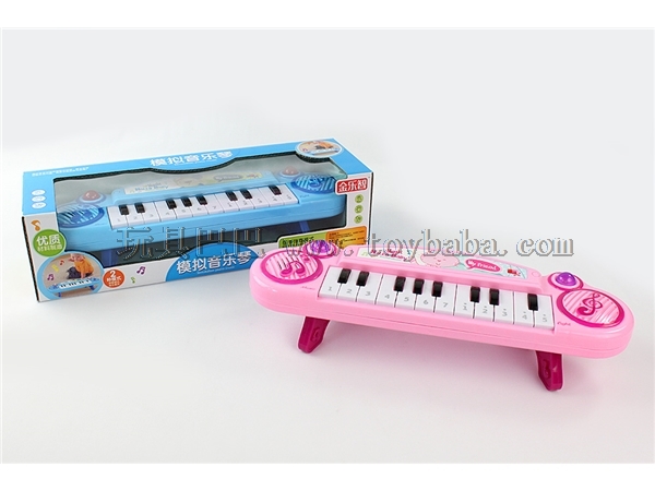 Analog music piano - Chinese packaging (blue, pink color, orange)