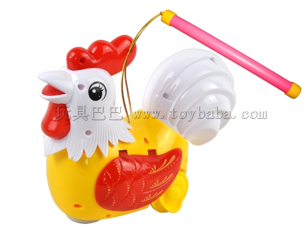 Electric lanterns rooster