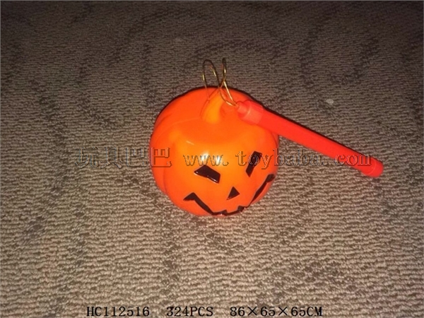 Pumpkin lantern (light, with handle)