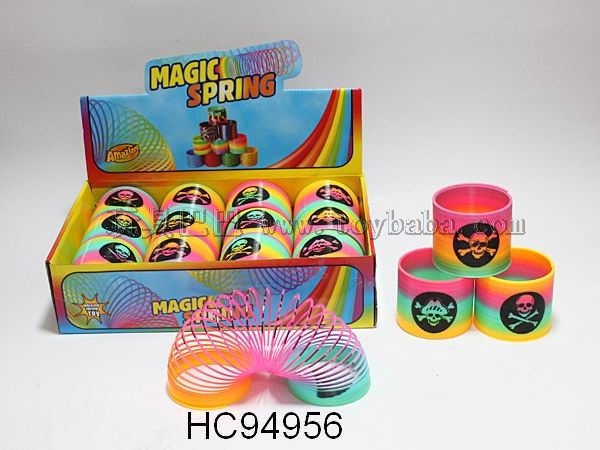 Circular rainbow colored circles in Taiwan, printing pirates, 12 / exhibition box only