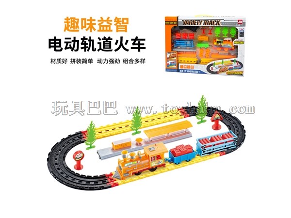 Classic hot selling electric small train rail car forest logging small train stall popular children’s toy car model