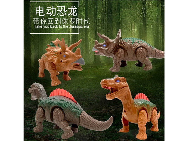 Electric children’s educational toys luminous sound simulation dinosaur toys electric dinosaur manufacturers wholesale a