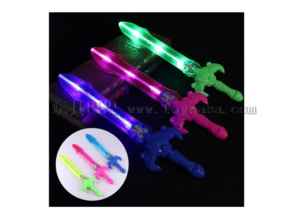 The new children light-emitting toys wholesale electric light emitting light sword