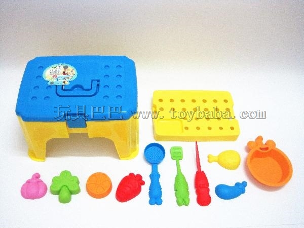 Children’s beach toy kitchen series set water and sand toys
