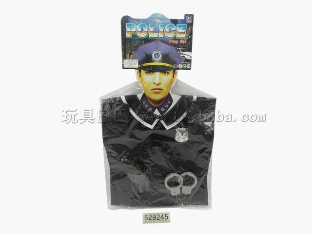 Police uniform with short sleeves (normal PVC)