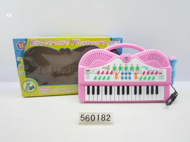 37key Electronic organ with microphone