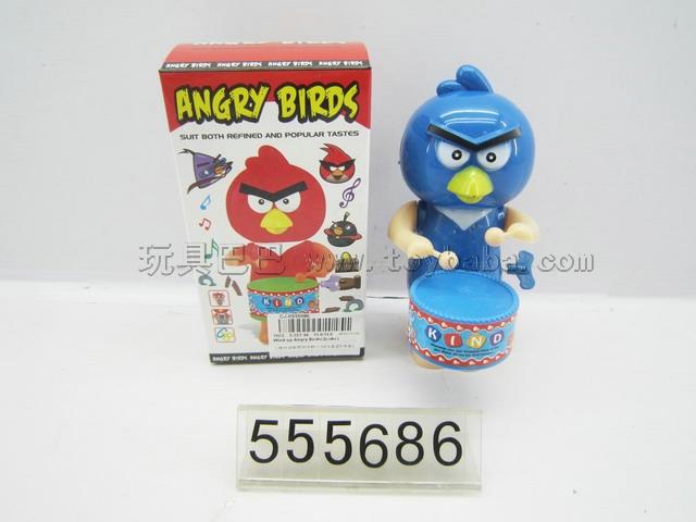 Chain on the drums swing angry birds (red and blue color combination 2)