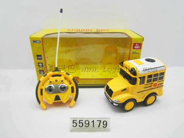 rc school bus with light and music