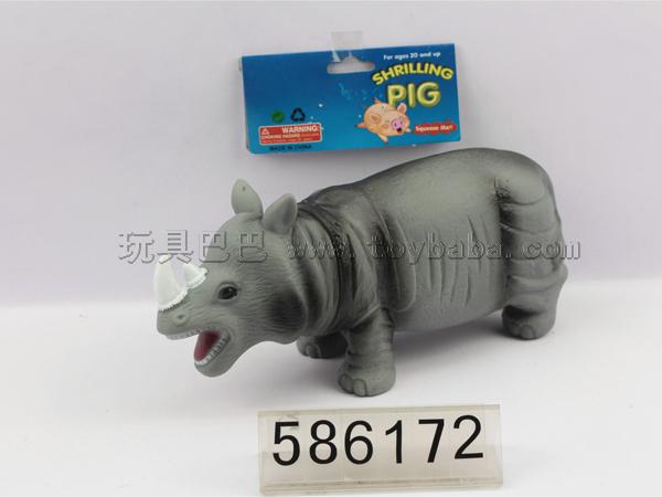 Lining plastic bellow rhino