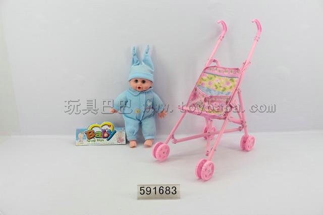 12 inch cart 4 dolls