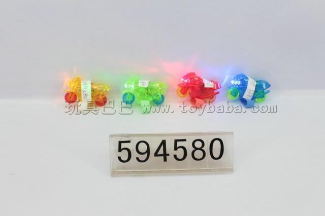 Glide motorcycle finger lights red, yellow, blue, green (single lamp) /