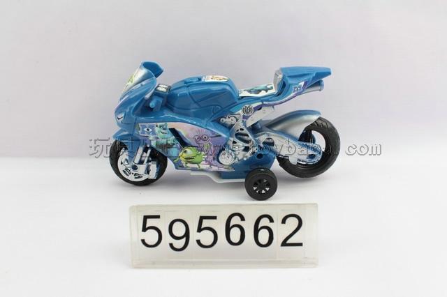 Inertia solid color motorcycle