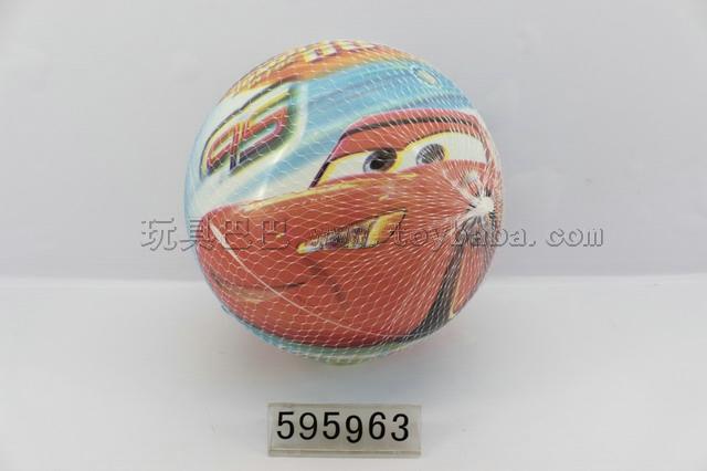 9-inch inflatable full-color ball [Cars]
