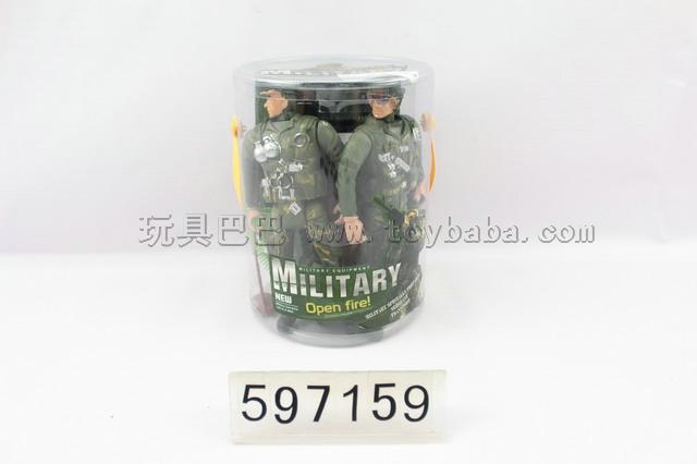 Large Military Set (military mix accessories) / 2Colour