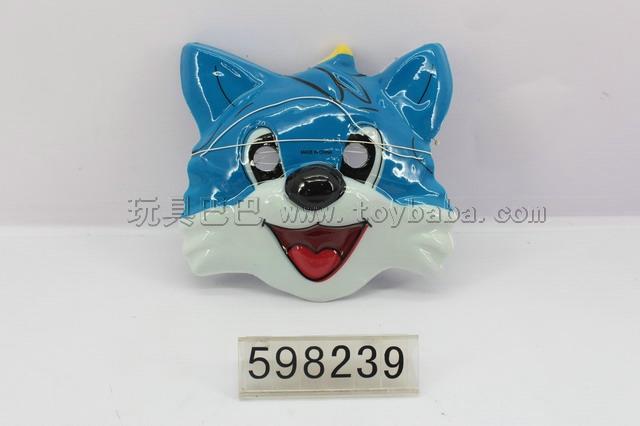Blue Cat Mask (12 pcs)