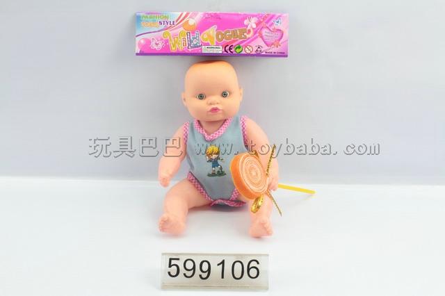 14-inch doll with lollipop Music