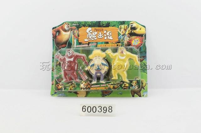 Electric sound and light music box bear infested (Chinese) including electricity
